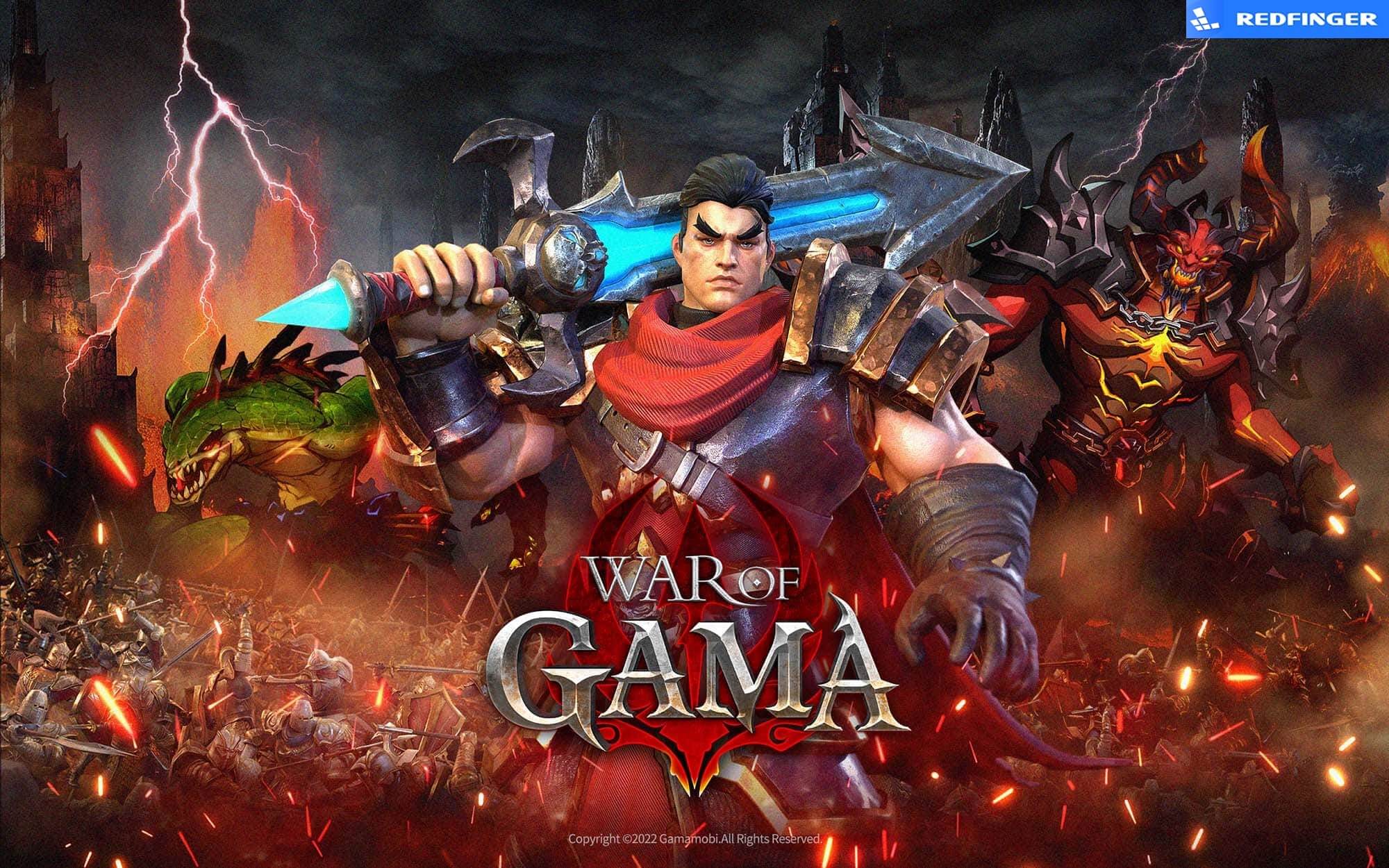 War of GAMA game promotion pic